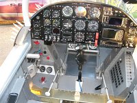 19.  Drivers eye view of cockpit